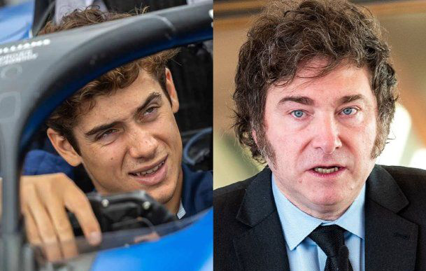 Franco Colapinto replicó un mensaje de un amigo bahiense donde se pedía a la clase política ayuda para los damnificados por el temporal en Bahía Blanca.