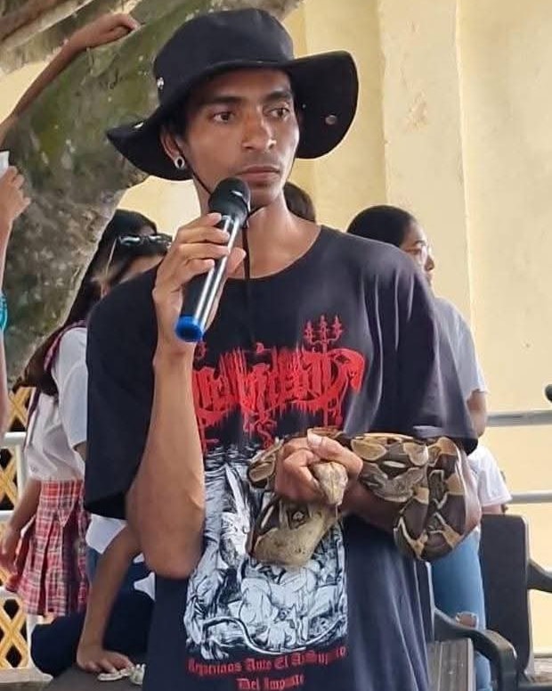 Eider Castro, héroe de la fauna silvestre, murió en un siniestro de transito