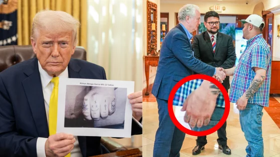 Trump no liberará a Abrego García, e insiste en que tiene tatuado ‘MS-13’ en la mano