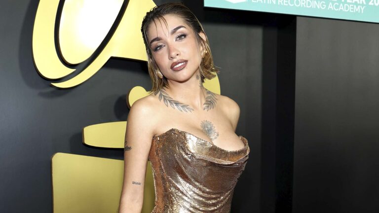 España: María Becerra recibió un emotivo mensaje en la entrega de los Premios Platino