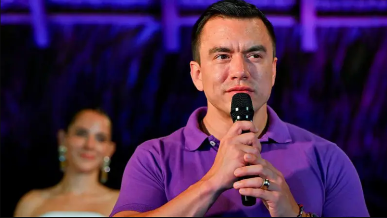 Elecciones en Ecuador: Noboa retuvo la presidencia tras lidiar con varias crisis en sus 17 meses de gobierno