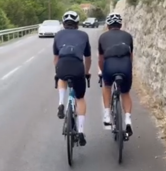 Francia: Colapinto se difundió en las redes entrenando para el Gran Premio de Miami