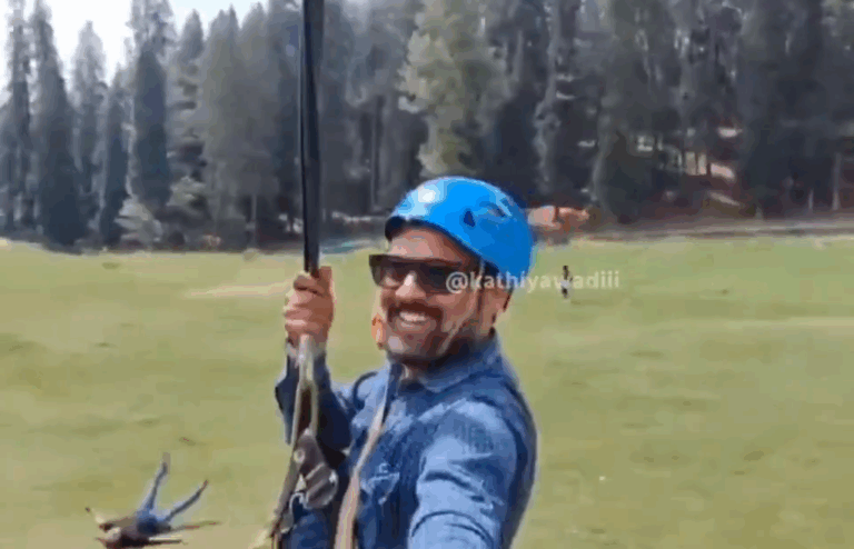 India: turista que se tiraba desde una tirolesa grabó el momento en el que ocurrió un ataque terrorista