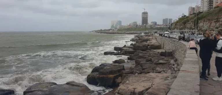 Clima complicado en Mar del Plata para arrancar la semana
