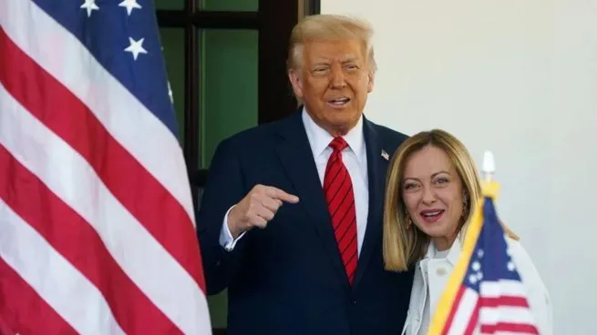 Trump y Meloni se muestran optimistas en la Casa Blanca sobre un posible acuerdo comercial