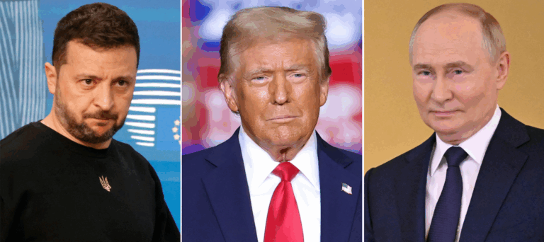 Trump llamó por separado a Putin y Zelenski para alcanzar un alto el fuego