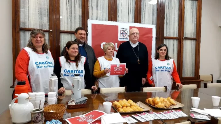Se lanzó una nueva Colecta de Cáritas: parte de lo recaudado irá a microemprendimientos y mejora de viviendas