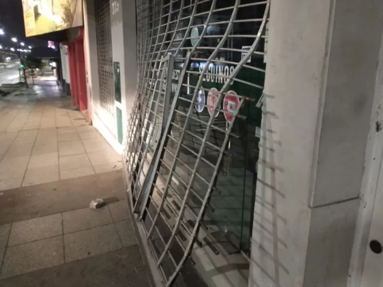 Violentaron una persiana metálica en un comercio de puerto: atrapan a un menor de 16 años