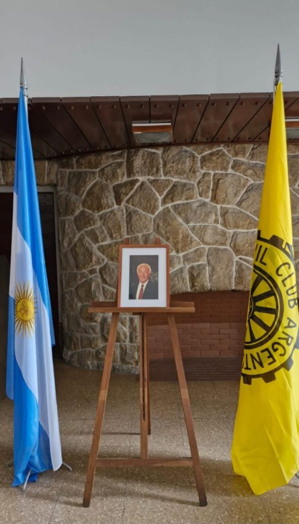 Homenaje del ACA en recuerdo de “Titín” Fiorda