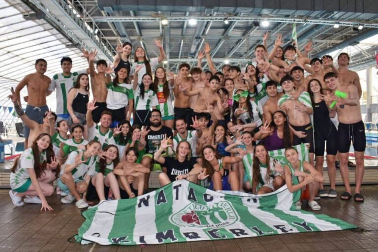 Kimberley tricampeón del Provincial de natación