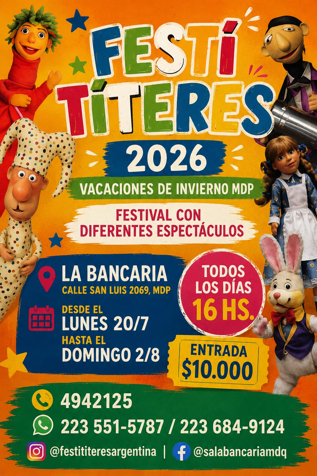 EL COLECTIVO EPA PRESENTA DOS PROPUESTAS PARA VIVIR EL TEATRO DE TÍTERES DURANTE LAS VACACIONES DE INVIERNO