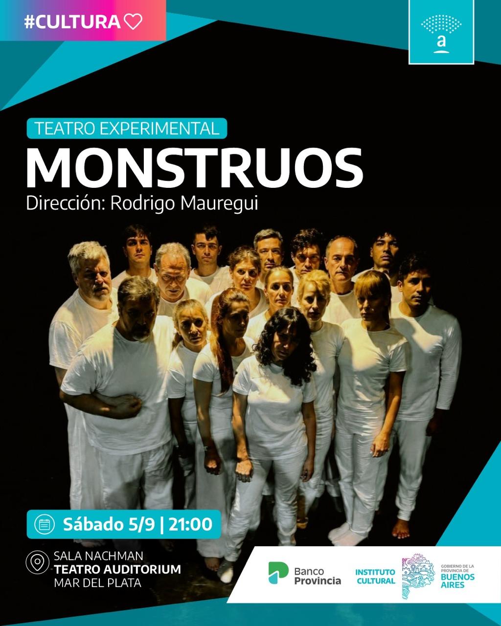 «Monstruos», una creación colectiva que convive con los rótulos que nos impone la sociedad
